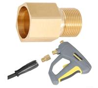 Adaptateur de nettoyage haute pression pour équipement Karcher Connecteur en laiton compact pour une intégration efficace des outils et des besoins d'entretien minimaux (B)