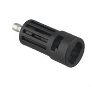 Adaptateur de nettoyeur haute pression 6,35 mm à connexion rapide en acier inoxydable et boîtier en plastique compatible avec Karcher pour modèles K Series K2-KSLP haute pression et résistant aux