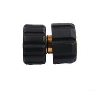 Adaptateur de nettoyeur haute pression en laiton à vis manuelle M22 IG, connecte les tuyaux et les pistolets avec filetage M22, compatible avec les nettoyeurs K HD HDS et Kranzle, pression maximale