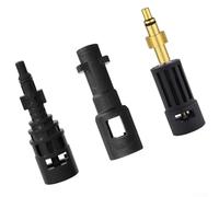 Adaptateur de nettoyeur haute pression pour Karcher série K permettant l'utilisation d'embouts de buse alternatifs avec pour unités de lavage (C)