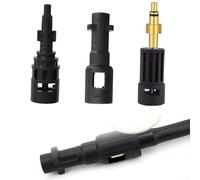 Adaptateur de nettoyeur haute pression pour Karcher série K permettant l'utilisation d'embouts de buse alternatifs avec pour unités de lavage (B)