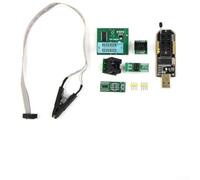 Adaptateur de niveau logique 1,8 V pour programmateur CH341A vers programme 24C02 24C04 24C08 25LC040 25LC080 et autres séries 24 25 pour appareils EEPROM