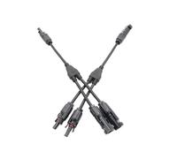 Adaptateur de panneau solaire photovoltaïque 2Y 3Y 4Y Connecteur de câble à cinq voies de type Y Connexion parallèle de l'assemblage de la plaque de batterie(1Pair 2 in 1 adapter)