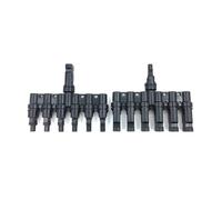 Adaptateur de panneau solaire photovoltaïque 2Y 3Y 4Y Connecteur de câble à cinq voies de type Y Connexion parallèle de l'assemblage de la plaque de batterie(6T 1 Pair)
