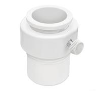Adaptateur de parapluie de piscine pour poteaux de 3,8 et 3,35 cm, manchon réducteur pour voies navigables, manchon de pont à filetage unique, verrouillage anti-rotation avec pouce M8