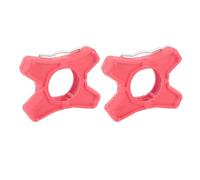 Adaptateur de pédale de vélo ABS, convertisseur de pédale de vélo de Route, Conception hexagonale antidérapante pour Un contrôle et Un Confort améliorés, matériau ABS Durable avec (Rose)