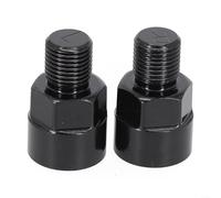 Adaptateur de pédale de vélo, convertit les manivelles de 14 mm en pédales de 9/16", matériau en alliage d'aluminium adapté aux accessoires réguliers pour vélo d'appartement