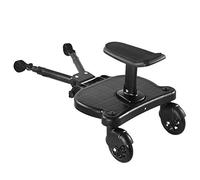 Adaptateur de pédale pour deuxième enfant pour landau, remorque, scooter, auto-stoppeur, plaque debout pour enfants
