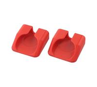 Adaptateur de pédale Wahoo sans clip pour plateformes standard (rouge)