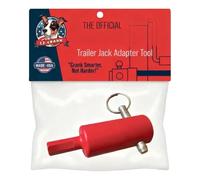 Adaptateur de perçage pour cric de remorque | Accessoires d'outils électriques haute performance | Adaptateur de forage pour manivelle de remorque pour chantiers de construction, benne basculante