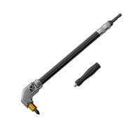 Adaptateur de perceuse à angle droit - Outil d'extension pour perceuse électrique - Outil manuel dans diverses conditions de travail - Embout de tournevis à double tête