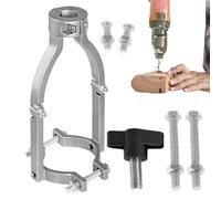 Adaptateur de perceuse à colonne pour perceuse à main, fixation de mortaise pour perceuse à colonne, fixation de foret pour trous carrés pour perceuse à main, support de fixation pour forets de