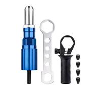 Adaptateur de perceuse à rivets - Outil électrique sans fil, outil d'insertion de riveteuse de perceuse électrique sans fil | pour la construction, l'automobile, le métal, l'aluminium, l'intérieur et