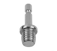 Adaptateur de perceuse à tige hexagonale pour filetage M14 compatible avec perceuse électrique, perceuse manuelle et machine de polissage offrant un support de charge