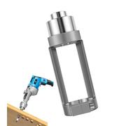 Adaptateur De Perceuse Carré - Kit De Ciseau De Mortification Professionnel | Outil Pour Le Travail Du Bois | Fournit Un Forage Régulier Pour Les Projets De Carpent