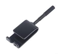 Adaptateur de perceuse d'ancrage à glace pour tentes igloo en métal compatible avec tarière électrique pour installer un abri de pêche rapidement et sans effort sur les lacs, outil de finition noire