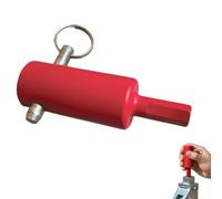 Adaptateur de perceuse de remorque compatible avec goujon de poignée de 2,5 cm pour perceuse électrique sur remorques lourdes, y compris les modèles à benne et à plat Construction en acier (1 pièce)