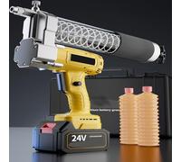 Adaptateur de perceuse électrique avec coupleur de verrouillage, tuyau haute pression de 30,5 cm, rallonge de tuyau rigide pour outils pneumatiques