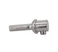 Adaptateur de perceuse en métal pour brosse de nettoyage de cheminée, connecteur galvanisé reliant la perceuse électrique à la cheminée ou au poêle à bois, tiges de balayage de cheminée, durable et (1