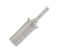 Adaptateur de perceuse rotatif amovible pour tige de mise à la terre Outil de construction avec amortissement des vibrations Adaptateur de perceuse en acier massif