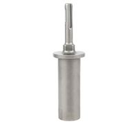 Adaptateur de perceuse rotatif amovible pour tige de mise à la terre Outil de construction avec amortissement des vibrations Adaptateur de perceuse en acier massif