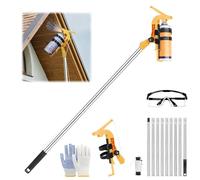 Adaptateur de Perche d'Extension pour Bombe Aérosol,Adaptateur de Support de Pulvérisateur pour Guêpes 3.6m,Adaptateur de Tige de Pulvérisation,Extension de Bombe Aérosol,pour Peinture,Arbre