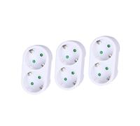 Adaptateur De Petites Fiches Générales Défense Sécurité Intégrée Prise Voyage Facile À Transporter Facile À Utiliser pour Les Voyages d'affaires Prises Grecques Et Coréennes