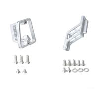 Adaptateur de phare de vélo en aluminium pour Brompton Folding (Argent)
