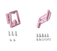 Adaptateur de phare de vélo en aluminium pour Brompton Folding (rose)