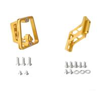 Adaptateur de phare de vélo en aluminium pour Brompton pliable (doré)