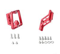 Adaptateur de phare de vélo pliable pour extension de nez de cochon | Alliage d'aluminium, léger 39 g, finition antirouille pour vélos pliants Brompton et Dahon, dégagement supplémentaire pour