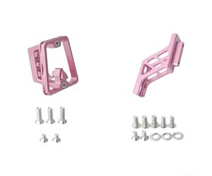 Adaptateur de phare de vélo pliable pour extension de nez de cochon | Alliage d'aluminium, léger 39 g, finition antirouille pour vélos pliants Brompton et Dahon, dégagement supplémentaire pour