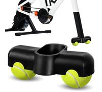 Adaptateur de pied à bascule pour vélo d'intérieur, Résistant aux rayures | pour Zwift Ride Front Leg, Vivez une expérience de conduite authentique, Réduire la sollicitation des articulations, Muet