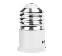 Adaptateur de pied de lampe E27 à B22, convertisseur douille à baïonnette pour ampoules LED incandescence CFL blanches