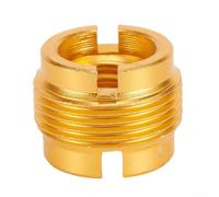 Adaptateur de pied de microphone, filetage mâle 5/8 vers filetage femelle 3/8, convertisseur à vis en métal, design moleté antidérapant, connexion stable pour enregistrement en studio et supports de