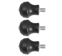 Adaptateur de pied pour trépieds à plusieurs surfaces avec deux pointes et coussin pour améliorer la stabilité de l'équipement photographique, accessoires de trépieds en acier inoxydable