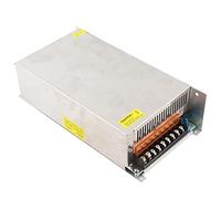 Adaptateur de Pilote d'alimentation avec Interrupteur, Haute efficacité, DC48V, Bande Lumineuse pour écran LED, imprimante 3D, Alliage d'aluminium (S-800-48(48V/16,7A/800W) AC170-250V)