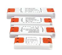 Adaptateur de pilote LED mince IP67, transformateur de puissance d'éclairage 6W 12W 15W 20W 30W 40W 50W 60W 12V 24V, raccord intérieur et extérieur(20W IP67,12V_AC100-240V)