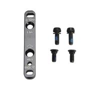 Adaptateur de pince avant avec vis Campagnolo Flat Mount Noir