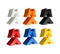Adaptateur de pince d'angle compatible avec Quick-Grip | Avec formes triangulaires légères, libération rapide, 90 degrés, pour aligner les planches lors de l'assemblage du cadre