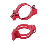 Adaptateur De Pince De Dérailleur Avant De Vélo De Route En Alliage D'aluminium, Convertisseur De Dérailleur Avant De Vélo, Anneau Accessoires De Cyclisme 31.8/34.9mm