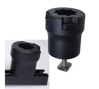 Adaptateur De Piste De Tête D'engrenage Coulissant Pour Kayak,1 Pièce,Canoë,Canot,Bateau Marin,Rail De Suivi,Base De Montage En Étoile De Pêche Pour Détecteur De Poisson Gps