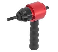 Adaptateur de pistolet à riveter portable, kit d'adaptateur de pistolet à riveter sans fil avec poignée amovible t écrous, kit de fixation de convertisseur de perceuse à écrou automatique
