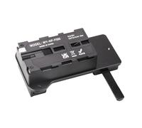 Adaptateur de plaque d'alimentation de type V de remplacement pour F550 F750 F970 moniteurs de batterie, caméras boucle, adaptateur de plaque de montage en V pour lumières LED