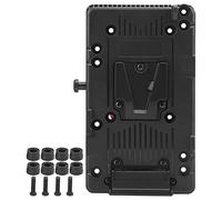 Adaptateur de Plaque de Batterie de la Plaque de Batterie Culnflun V Mount V-Block pour la caméra vidéo DSLR avec câble D-Tap