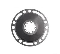 Adaptateur de plateau en alliage d'aluminium pour 3 boulons et 8 boulons à 4 boulons 5 boulons 110BCD Conversion CNC usiné avec décalage de 3 mm (8 boulons)