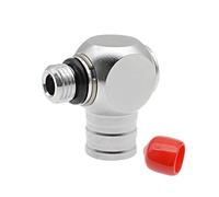 Adaptateur de plongée basse pression pivotant à 360° - Résistant à la corrosion - Longueur du tuyau réglable - Adaptateur de tuyau long et court