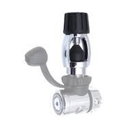 Adaptateur de plongée DIN - Convertisseur de régulateur en laiton, raccord rapide de réservoir de 93,5 mm, joint anti-poussière en PP, raccord cylindrique de première étape | équipement de plongée