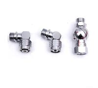 Adaptateur de plongée rotatif à 90 degrés et 110 degrés pour régulateur de deuxième étage, connecteur de tuyau compatible avec la plupart des systèmes de plongée de première étape (90°)