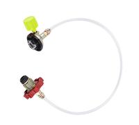 Adaptateur de poêle d'extérieur Construction Rapide Installation pour Cylindres Diverses sources d'alimentation Camping Air Link